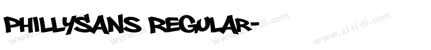 PhillySans Regular字体转换
